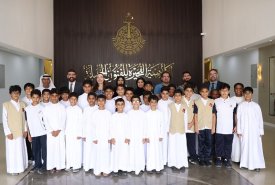 The students of Al-Qudwa School from the city of Kalba visited the academy’s headquarters, out of the academy’s keenness to provide support and cooperation with all parties, especially educational ones.